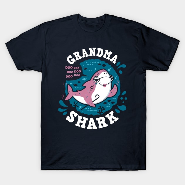 Grandma Shark T-Shirt by Olipop